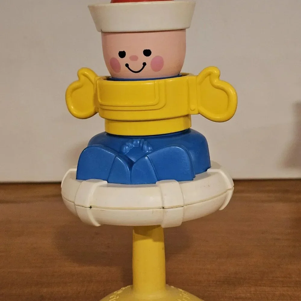 Lot of 19 Vintage 1970s Fisher Price Little People Toys - Picture 8 of 8